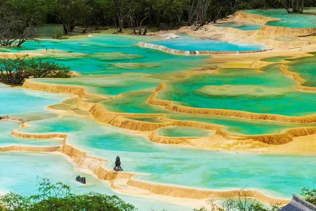 【九寨动时代】成都+九寨沟+黄龙+都江堰或熊猫乐园-双飞双动6日游